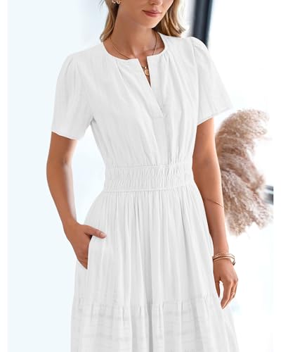 40% Off BTFBM Women's Lightweight Boho Maxi Dress - Image 4