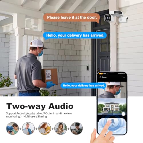 50% Off Xparkin Dual Lens Outdoor Security Camera - Image 3