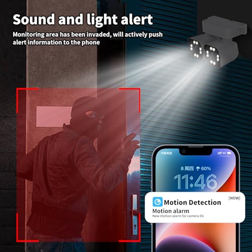 50% Off Xparkin Dual Lens Outdoor Security Camera - Image 5
