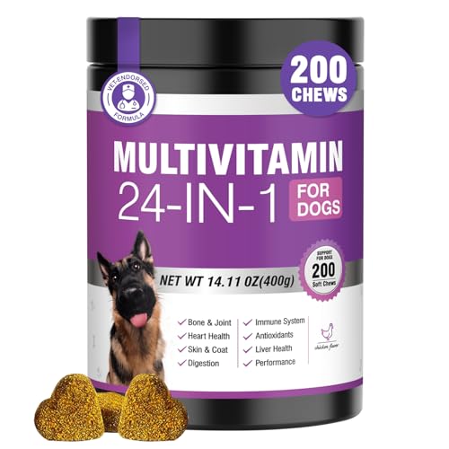 50% Off TTLXBL 24-in-1 Dog Multivitamin Chews (200 Ct)