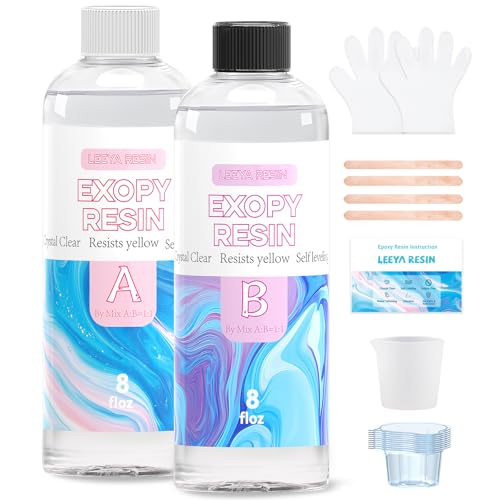 40% Off LEEYA RESIN Crystal Clear Epoxy Kit for DIY Crafts - Image 1