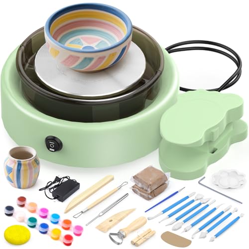 55% Off Skirfy Mini Pottery Wheel Kit with Code YUNBI46C