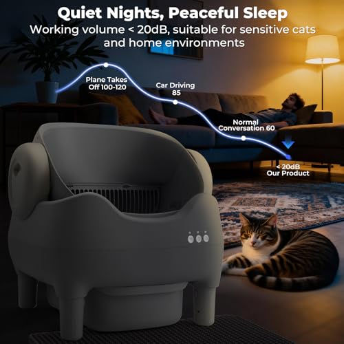 50% Off KITPLUS Self-Cleaning Litter Box with App Control - Image 5