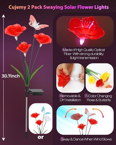 50% Off Solar Butterfly Garden Lights with Code 8TOC5P89 - Image 2