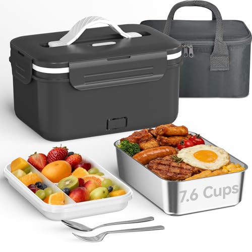 50% Off Vabaso Cordless Electric Heated Lunch Box