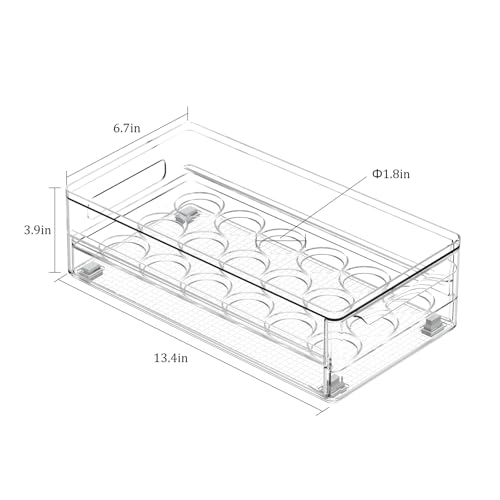 50% Off Acrylic Egg Storage Box for Refrigerator - Image 2
