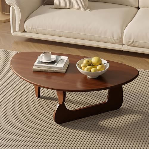 31% Off SoulNest Mid Century Walnut Coffee Table for Small Spaces
