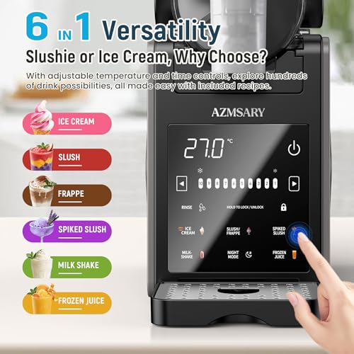 Save 26% on Azmsary Slushie & Ice Cream Machine - Image 3
