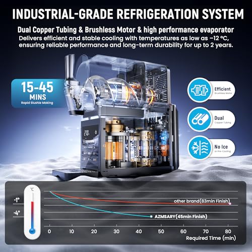 Save 26% on Azmsary Slushie & Ice Cream Machine - Image 5