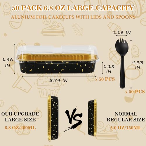 30% Off 50-Pack Disposable Aluminum Mini Loaf Pans - Image 2