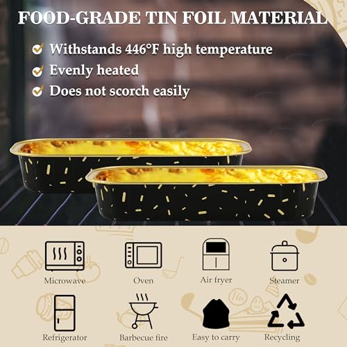 30% Off 50-Pack Disposable Aluminum Mini Loaf Pans - Image 4