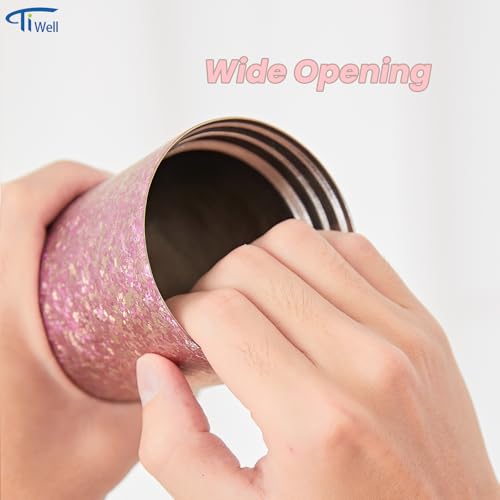 50% Off Titanium Travel Coffee Mug with Straw & Lid - Image 6