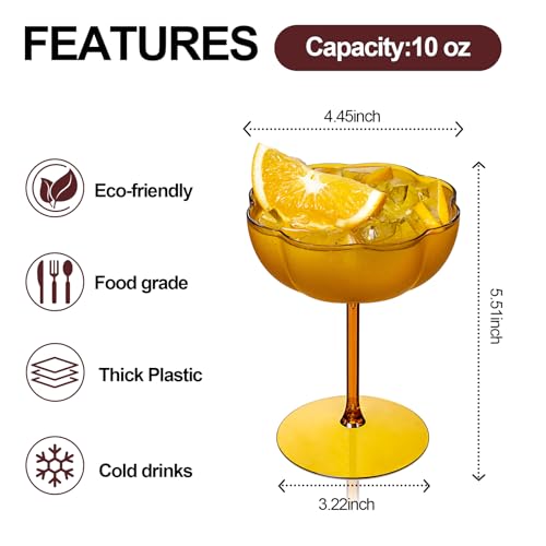 50% Off Ciaell 12PCS Plastic Martini Glasses - Image 2
