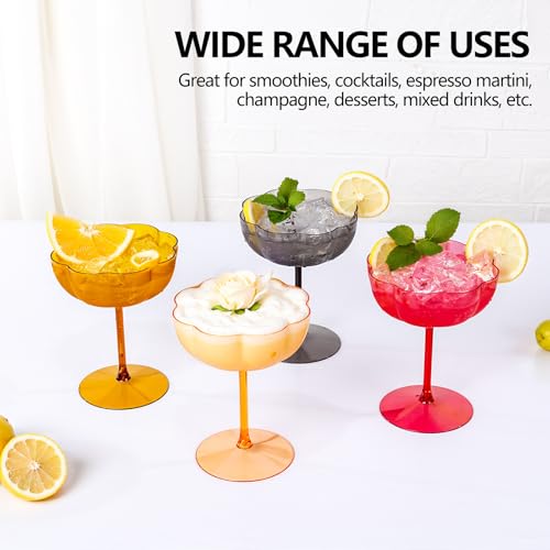 50% Off Ciaell 12PCS Plastic Martini Glasses - Image 4