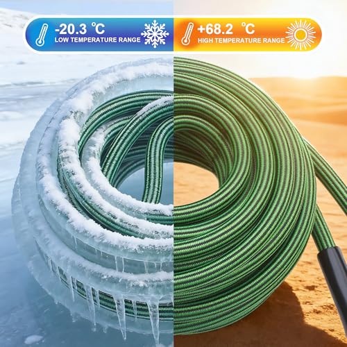 53% Off Durable 50ft Lightweight Garden Hose with Nozzle - Image 5