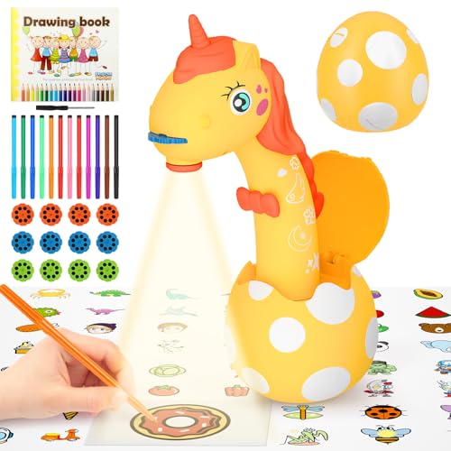 Save 50% on KETIEE Unicorn Drawing Projector for Kids