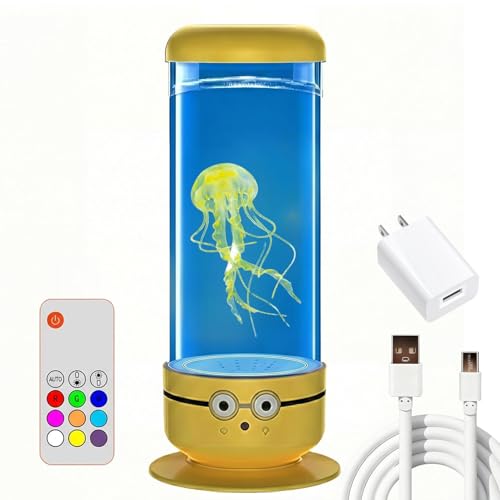 50% Off Dimind Mini Jellyfish Lamp with Remote Control