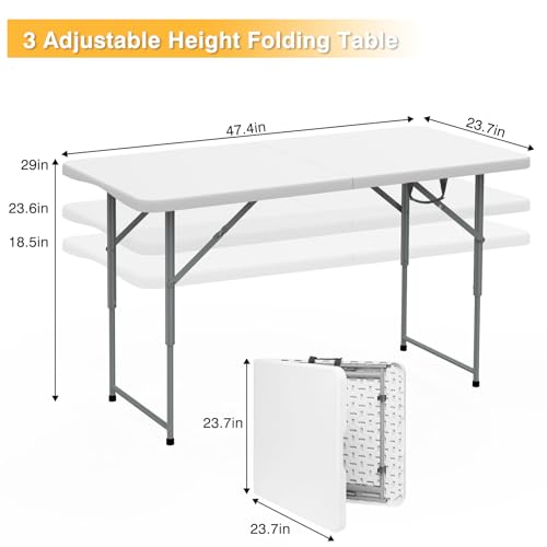 Save 45% on SKOK 330lb Folding Picnic Table - Image 3