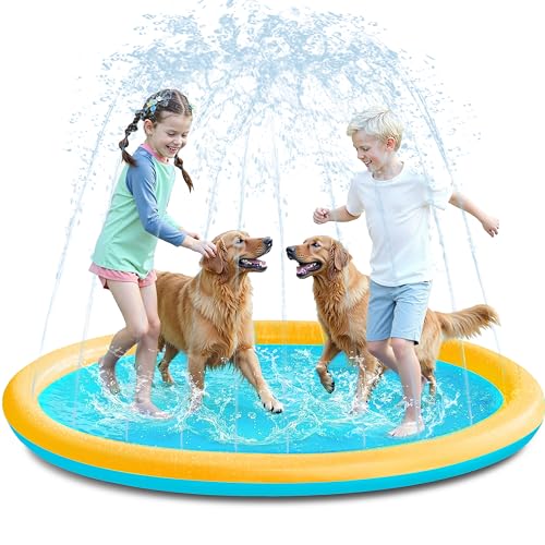 Save 50% on SLOOSH 72" Splash Pad Sprinkler for Kids