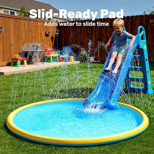 Save 50% on SLOOSH 72" Splash Pad Sprinkler for Kids - Image 6