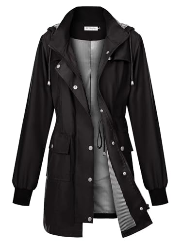 PITINAN Women's Waterproof Rain Jacket - 40% Off Deal