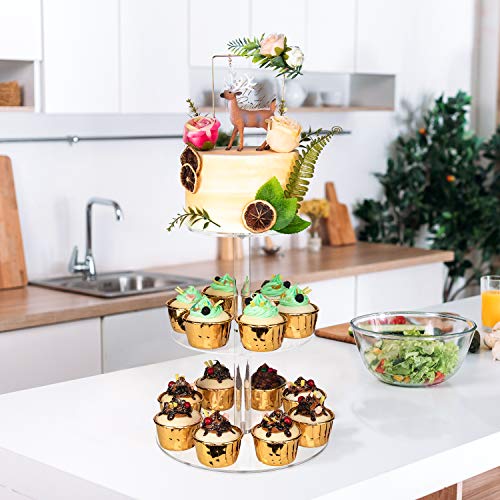 50% Off YestBuy 3-Tier Acrylic Cupcake Stand - Image 7