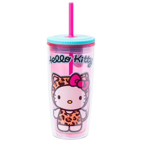 Save 9% on Hello Kitty Leopard Tumbler with Straw