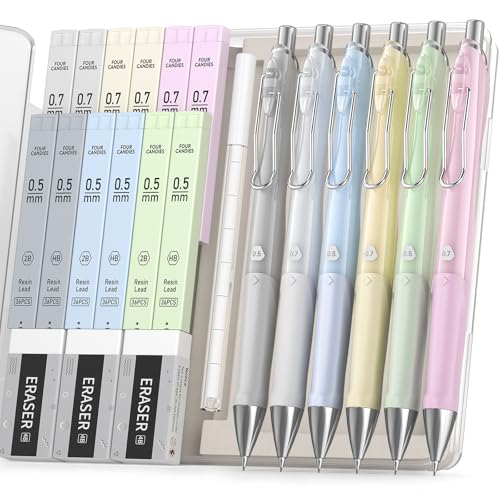 Save on Four Candies Pastel Mechanical Pencil Set with 432 Leads