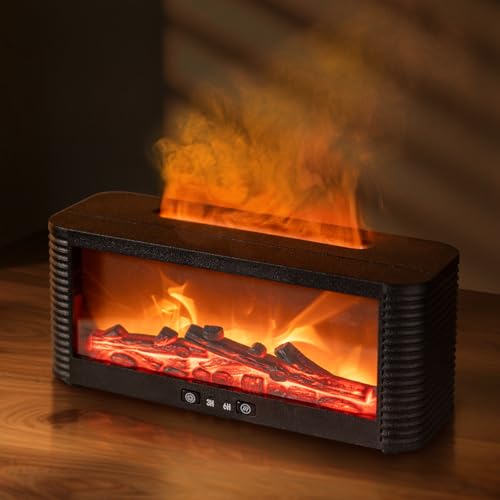 50% Off Essential Oil Diffuser with Fireplace Effect