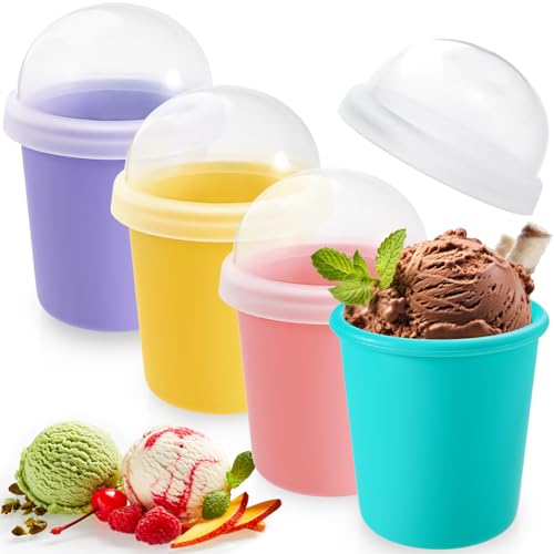 50% Off Webake Reusable Silicone Ice Cream Containers