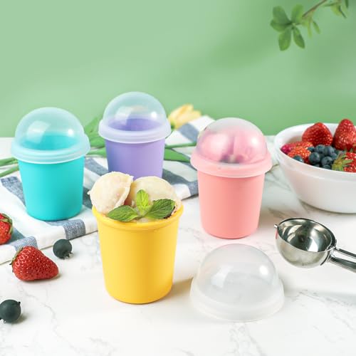 50% Off Webake Reusable Silicone Ice Cream Containers - Image 2