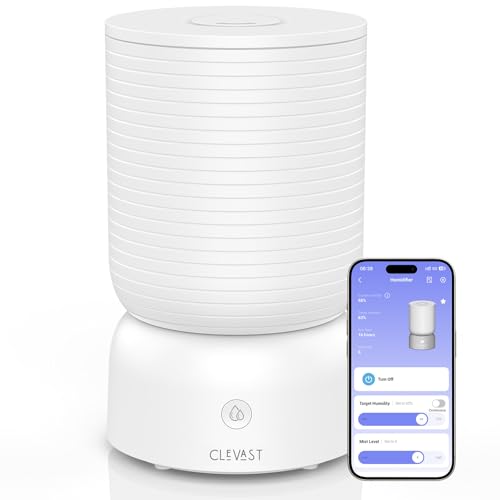 66% Off Clevast Smart Humidifier with Essential Oil Diffuser