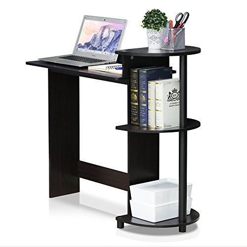 Save 51% on Furinno Compact Gaming Desk with Shelves - Image 6