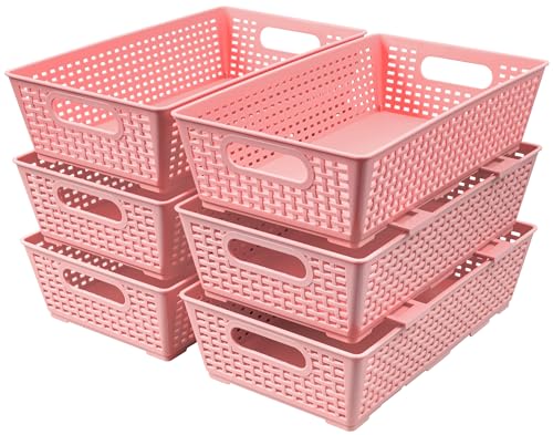 45% Off Tiawudi Stackable Storage Baskets, 6-Pack