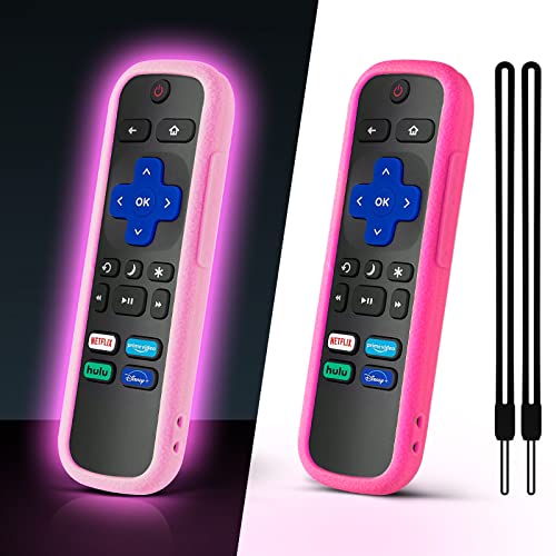 2-Pack Glow-in-the-Dark Roku Remote Case for $5.98