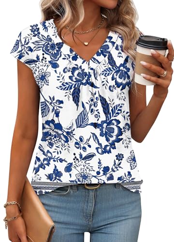 55% Off WIHOLL Women's V-Neck Summer Tank Tops