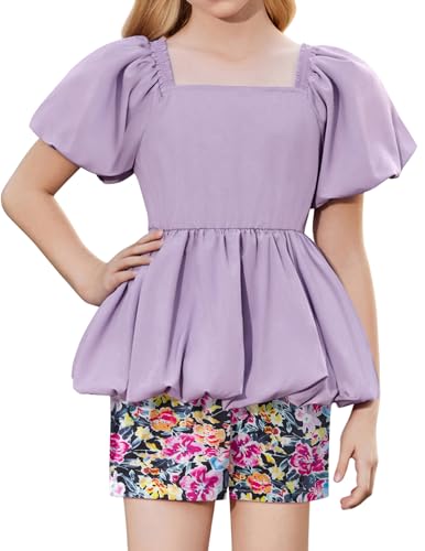 71% Off Arshiner Girls' 2-Piece Summer Outfit Set