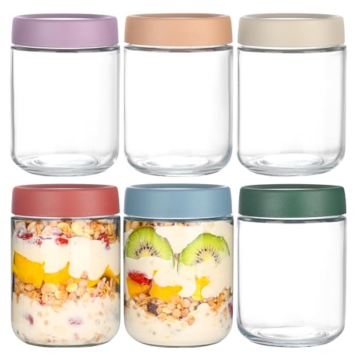 Save 23% on Artcochan 6-Pack Glass Overnight Oats Jars