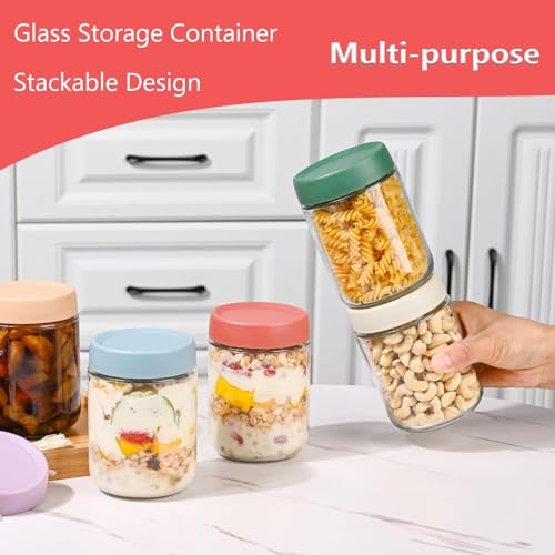 Save 23% on Artcochan 6-Pack Glass Overnight Oats Jars - Image 5