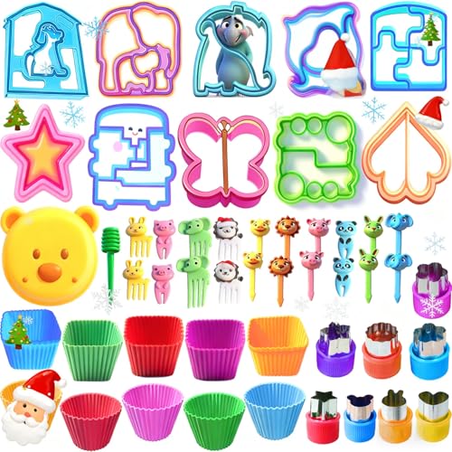 50% Off IELEK Fun Sandwich & Fruit Cutter Set for Kids