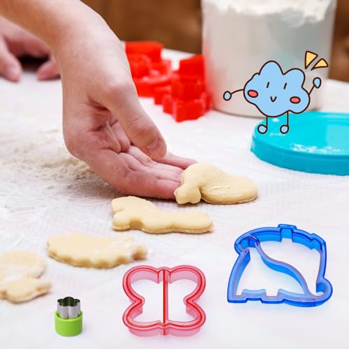 50% Off IELEK Fun Sandwich & Fruit Cutter Set for Kids - Image 3