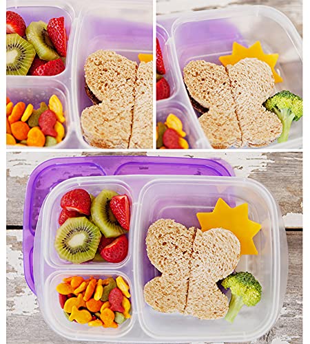 50% Off IELEK Fun Sandwich & Fruit Cutter Set for Kids - Image 5
