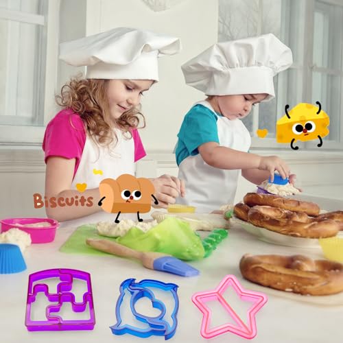 50% Off IELEK Fun Sandwich & Fruit Cutter Set for Kids - Image 7