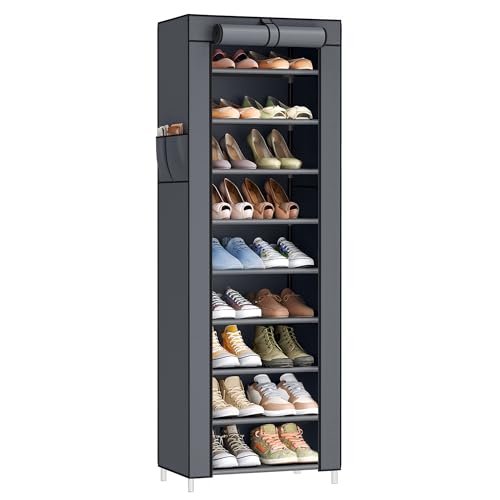 Save $2 on a SONGMICS 10-Tier Shoe Storage Rack