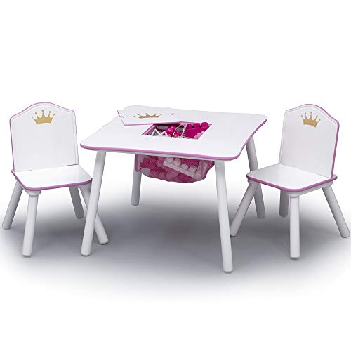 46% Off Delta Princess Kids Table & Chair Set with Storage