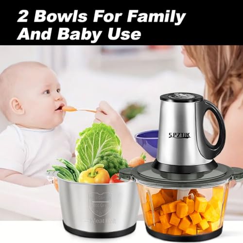 Save 30% on SPZTJK 3-Speed Electric Food Processor - Image 6