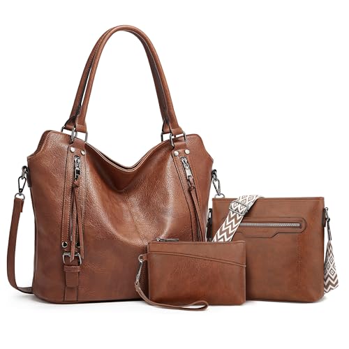 Save 20% on TANTOMI Leather Tote & Crossbody Bag Set