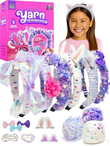 DIY Headband Craft Kit for Girls - Fun Birthday Gift Idea