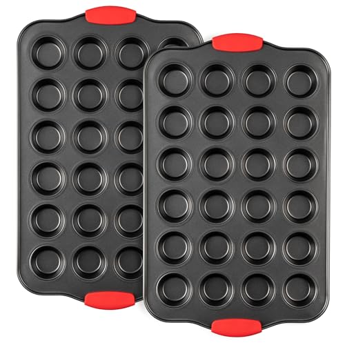Save 40% on Tiawudi Nonstick Mini Muffin Pan Set