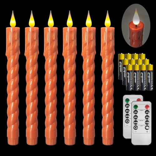 Save 64% on Realistic Flameless Taper Candles with Remote